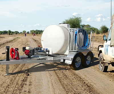 Water Trailer approved for drinking water transportation