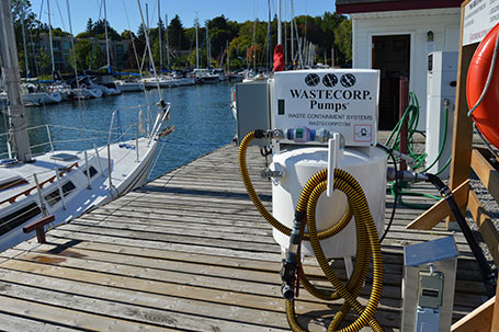 Vacuum Pump at a Marina