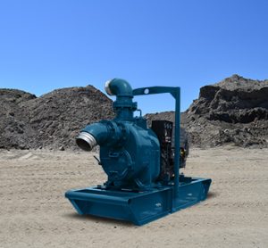 skid mount trash pump