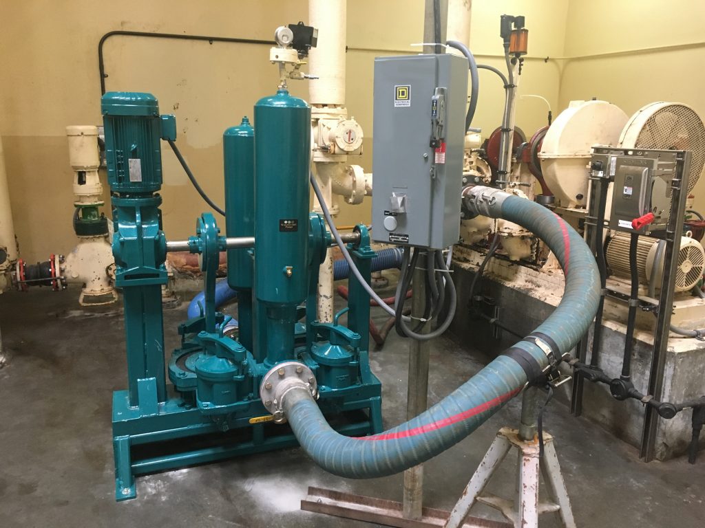 A new double disc pump for sewage and sludge pumping at municipal WWTPS.