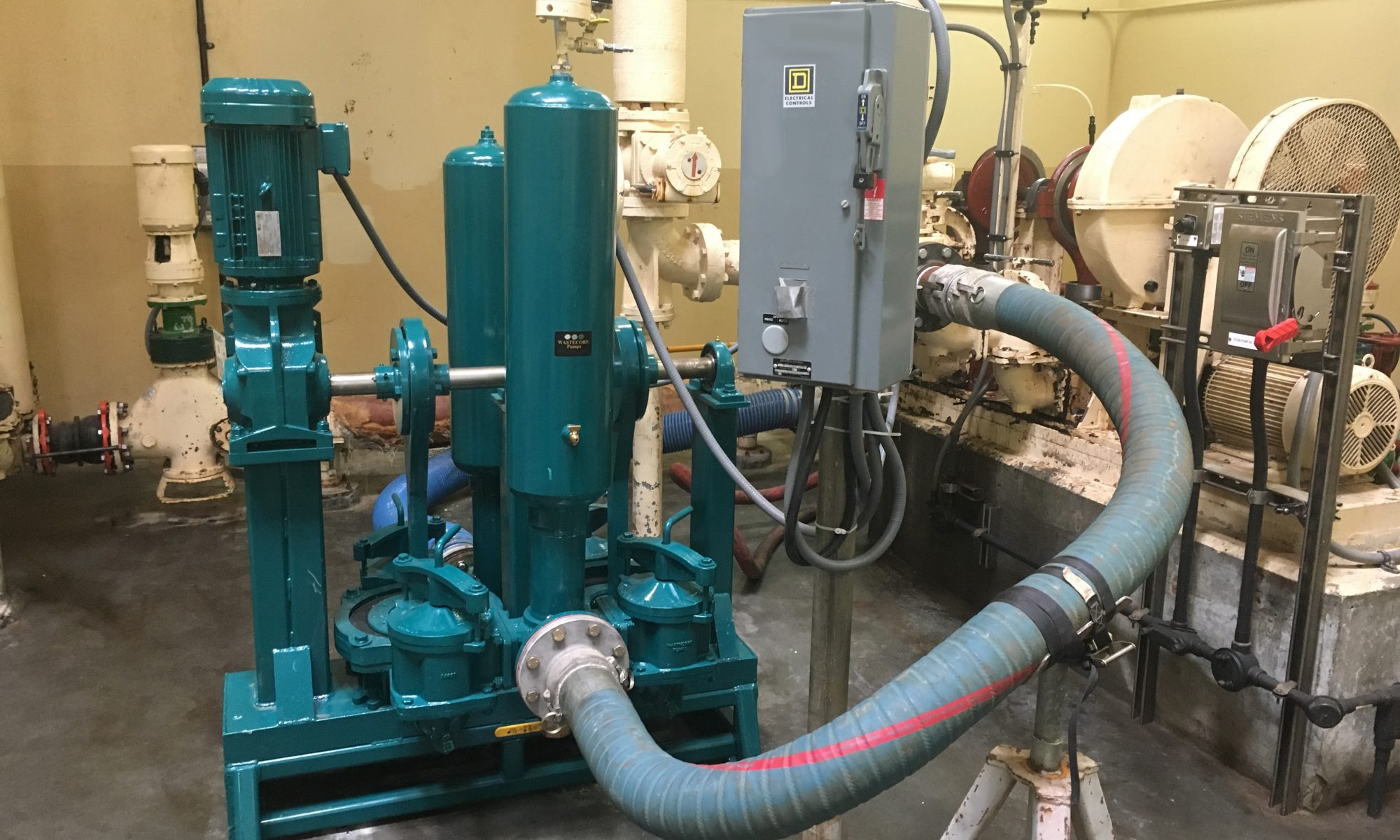 A new double disc pump for sewage and sludge pumping at municipal WWTPS.