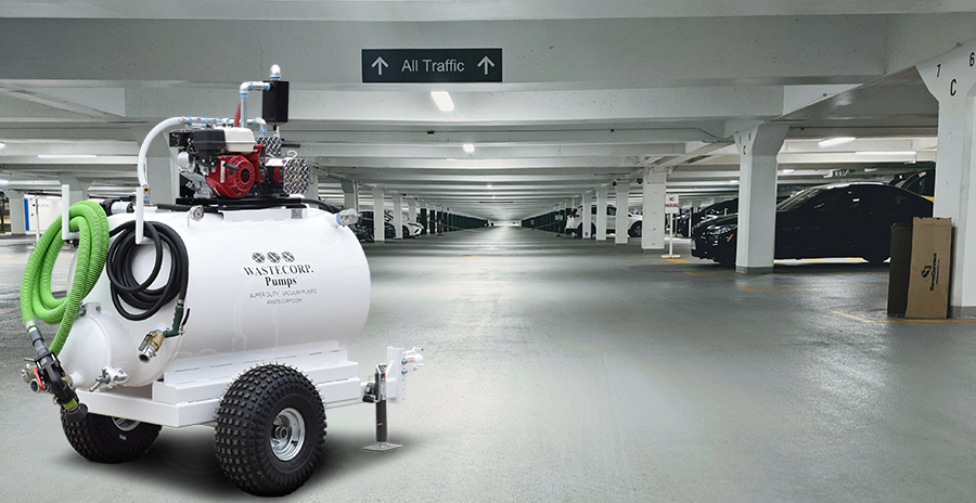 pump system for parking garages