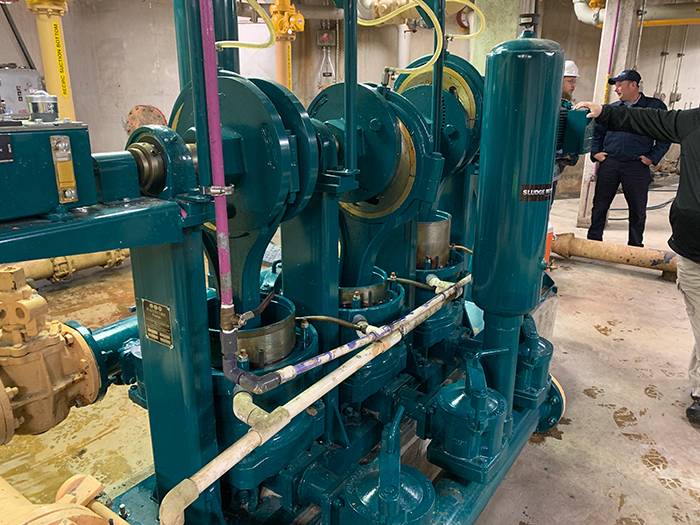 Digester transfer pumps