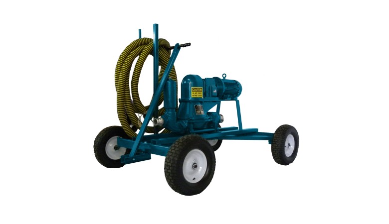 Optional ATV tow package with hose rack available