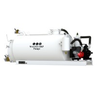600 Gallon Skid Mounted Vacuum Pump