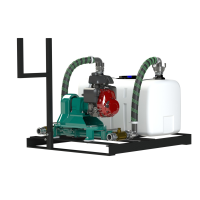 50 Gallon Skid Mounted Honey Wagon