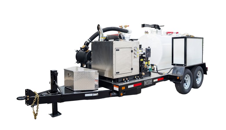TVP-500HV-DT Hydrovac Trailer