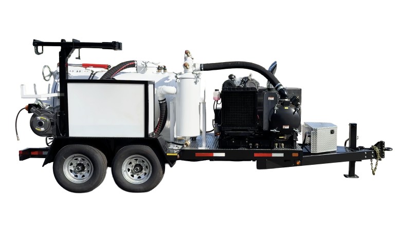 TVP-500HV-DT Hydrovac Trailer 0
