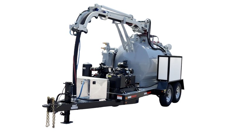TVP-800HV-DT Hydrovac Trailer