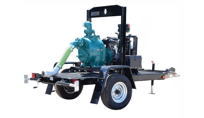Trash Flow TFCC-4ML - Municipal Trash Pump - Engine Driven