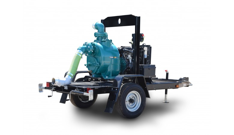 Trash Flow - TFCC-6ML - Construction Grade Engine Driven Trash Pump
