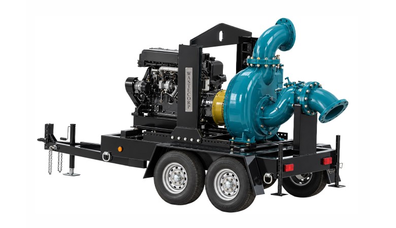 Trash Flow TFCC-10M -Engine Driven 10" Connection