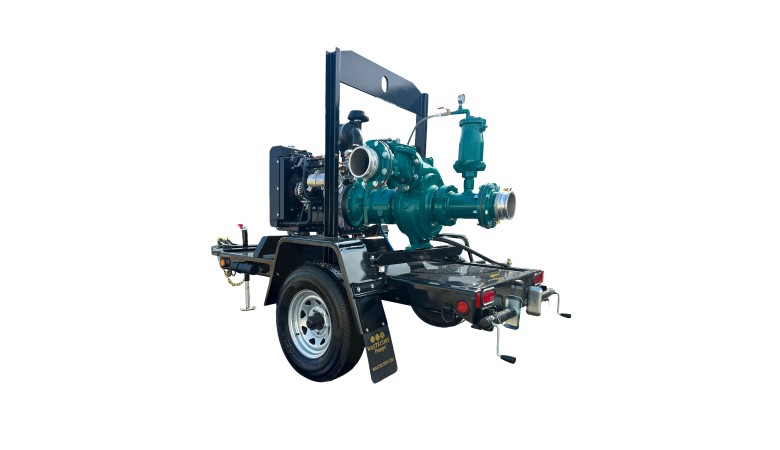 Trash Flow 4" Dry Prime Pump | Wastecorp