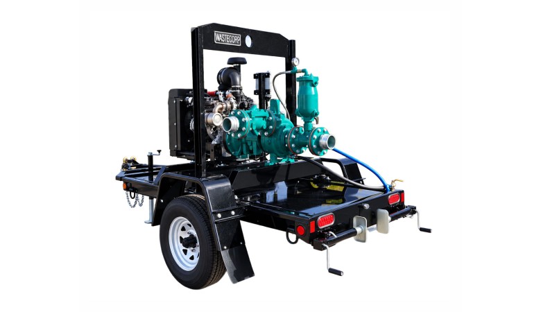 Trash Flow 4" Dry Prime Pump | Wastecorp