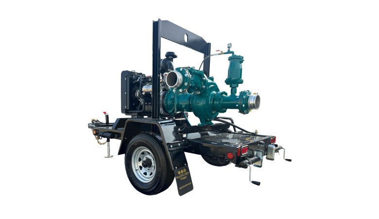 Trash Flow Dry Prime Pump - 6" Connection