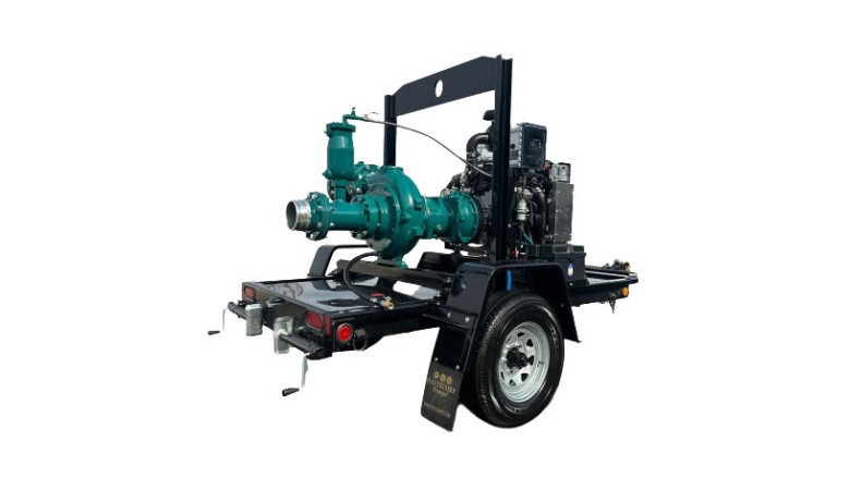Trash Flow Dry Prime Pump - 6" Connection 0