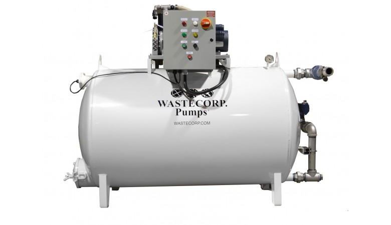 WVP 115 vacuum pump skid mounted