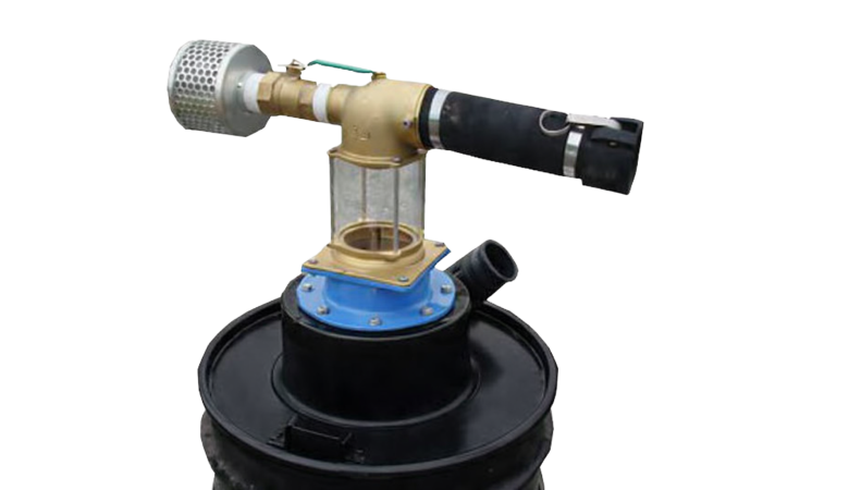 Drum Cap with Hose Integration  