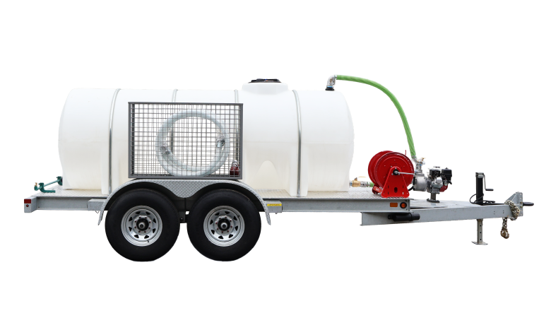 Hose bins, hoses and accessories included