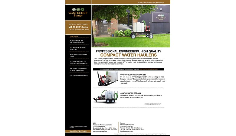 50-200 Gallon Water Wagon