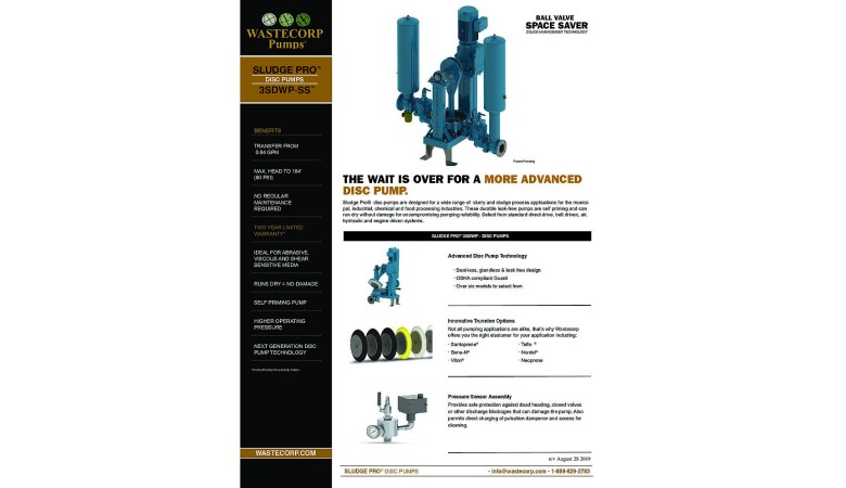 3SDWP Space Saver Ball Valve Fact Sheet