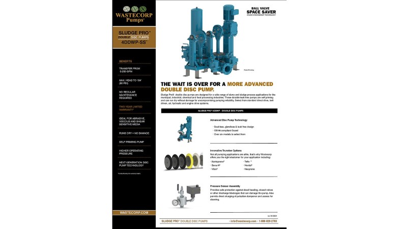 4DDWP Space Saver Ball Valve Fact Sheet	