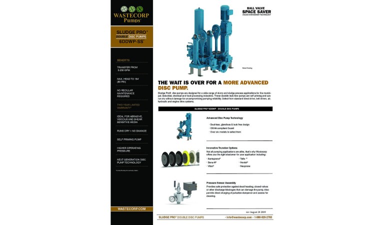 6DDWP Space Saver Ball Valve Fact Sheet	