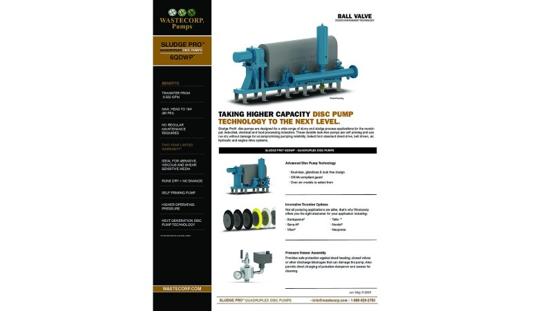 6QDWP Ball Valve Fact Sheet 6QDWP Ball Valve Fact Sheet