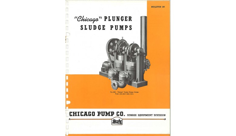 Chicago Plunger Pumps Bulletin (Reference Purpose Only)